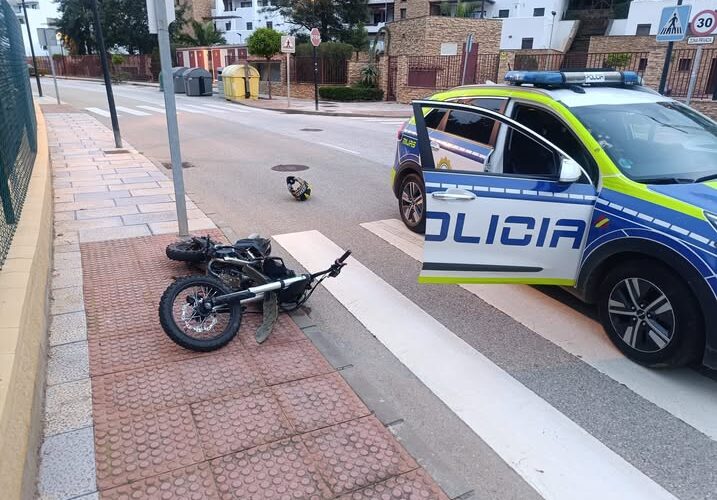 Moto a terra