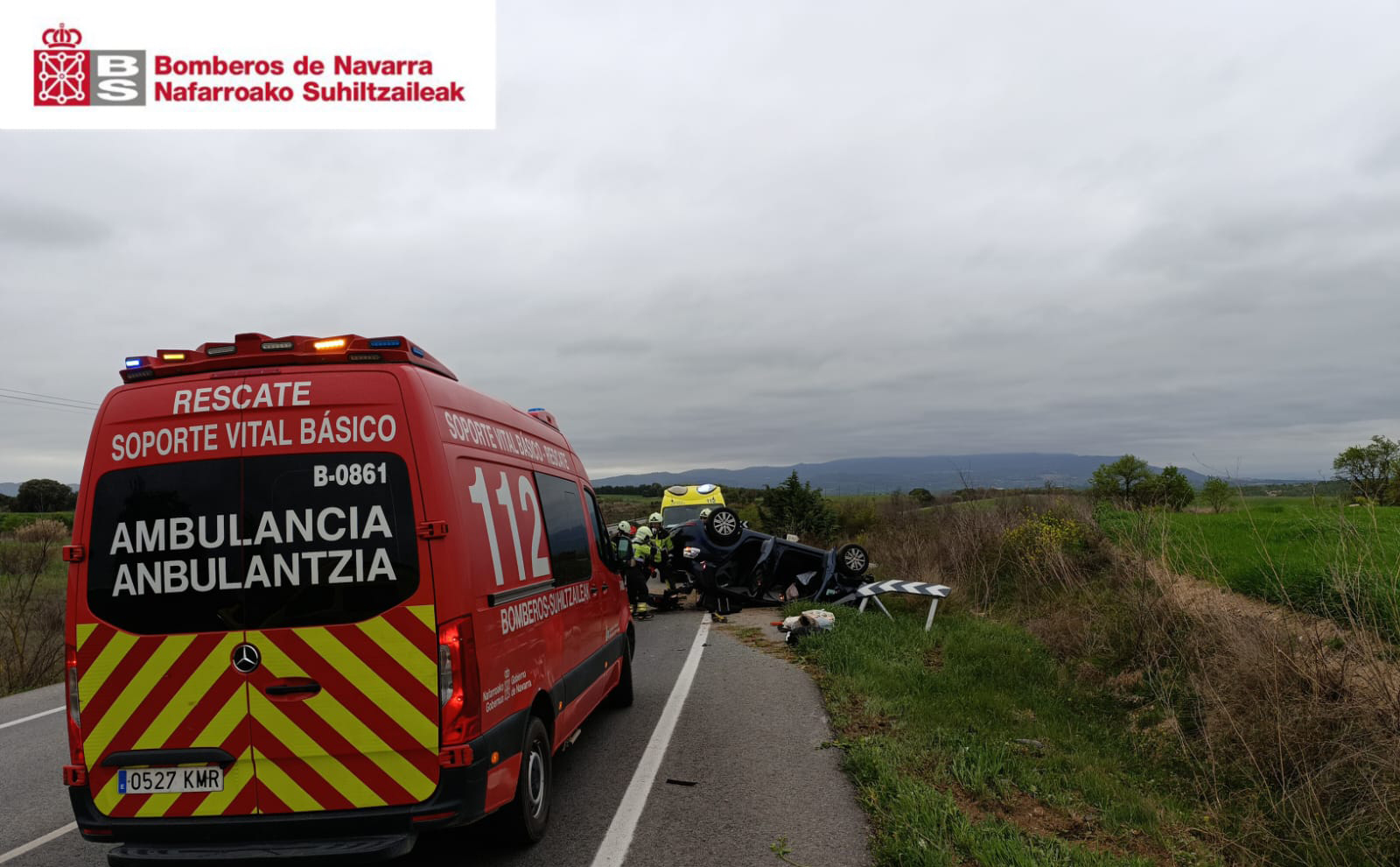 Accidente Bomberos