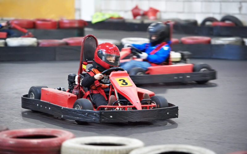 Competition for children karting