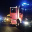 Bombers accident de nit