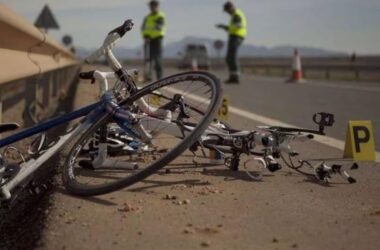 accident ciclista bicicleta