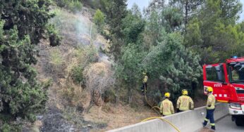 Incendi forestal, el Papiol