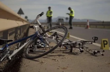 Accident ciclista, bicicleta